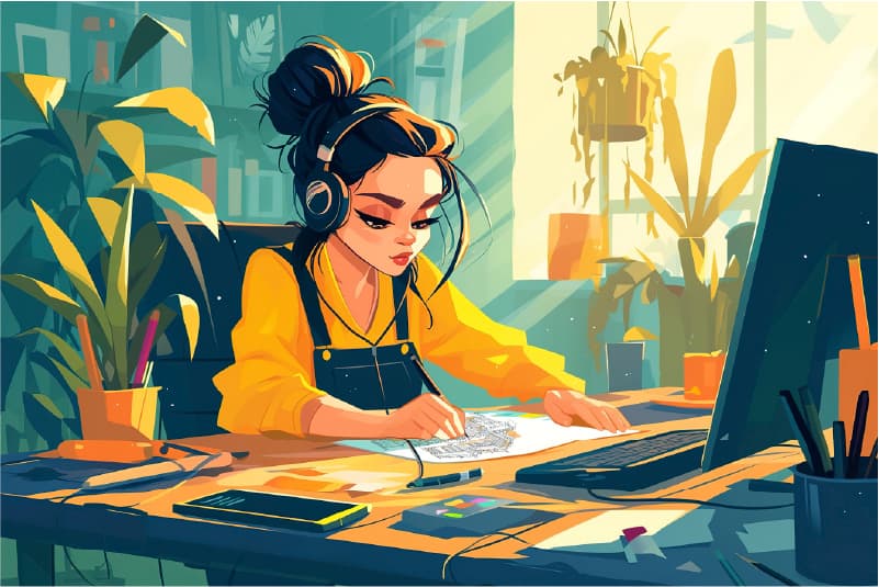 Không biết vẽ có làm graphic design được không? Lộ trình cho người mới